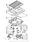 Compartment separator and control parts