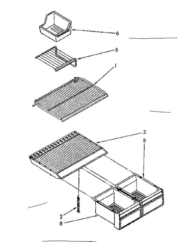 Shelf parts
