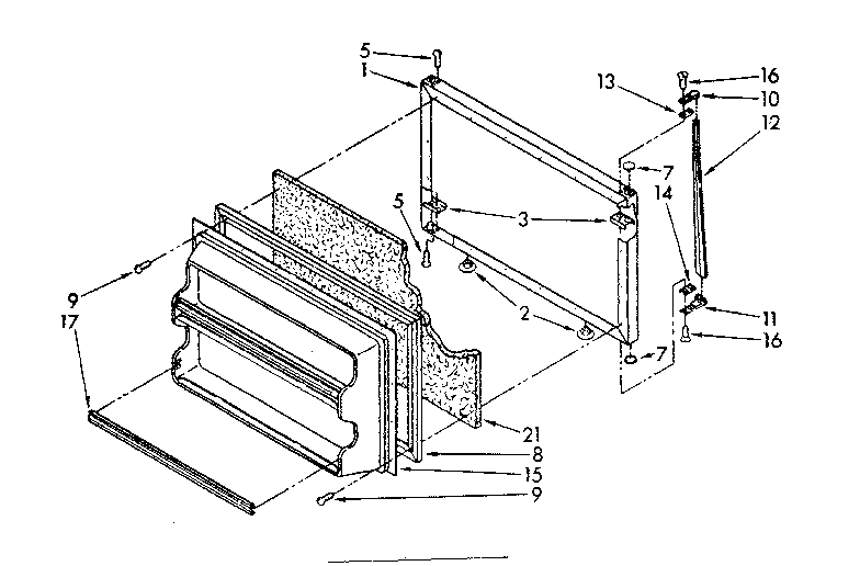 FREEZER DOOR PARTS