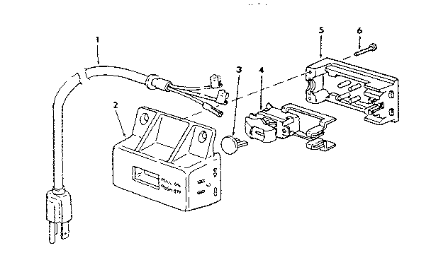 On/off power outlet 60381