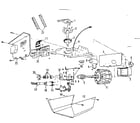 Craftsman 13953605 chassis assembly parts diagram