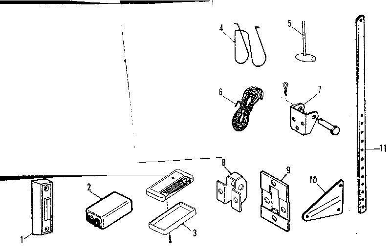 Installation parts