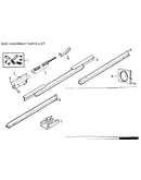 Rail assembly parts