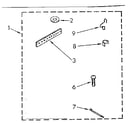 Kenmore 11082682300 miscellaneous parts diagram