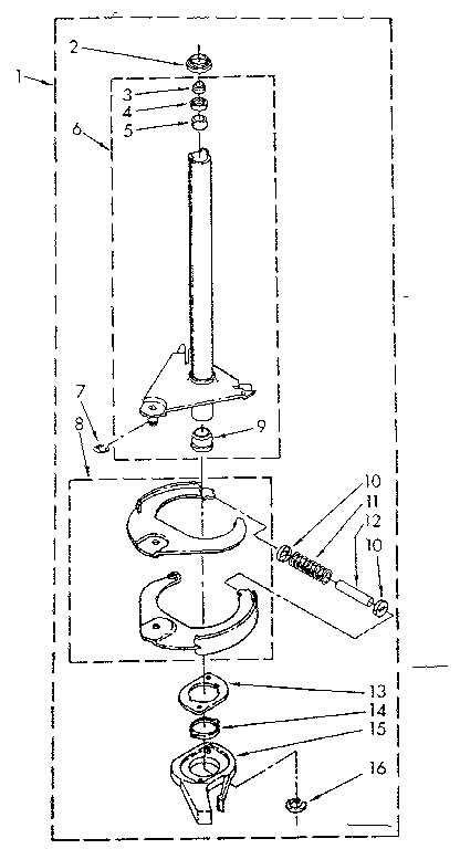 Brake and drive tube parts