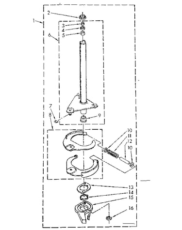 Brake and drive tube parts