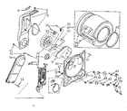 Kenmore 11086620100 bulkhead parts diagram