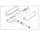 Craftsman 165155402 9" roller assembly diagram