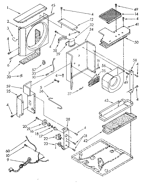 Air flow and control parts