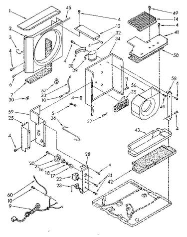Air flow and control parts
