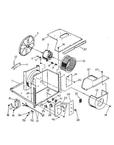 Electrical system and air handling parts