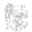 Kenmore 1068768101 cabinet parts diagram