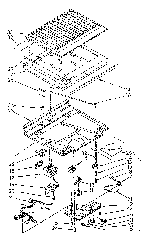 COMPARTMENT SEPARATOR AND CONTROL PARTS