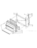 Freezer door parts