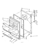 Refrigerator door parts