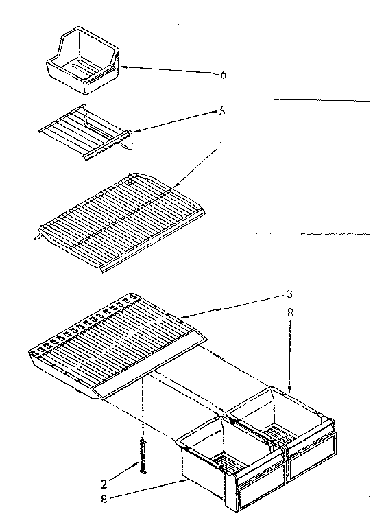 Shelf parts