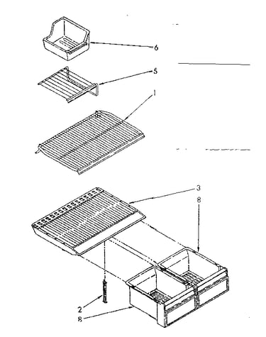Shelf parts