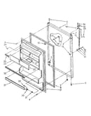 Refrigerator door parts