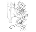 Kenmore 2538751862 cabinet parts diagram