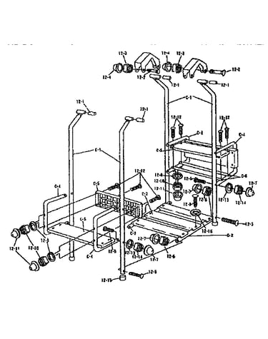 Lawn swing hardware bag #95617