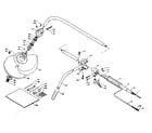 Craftsman 271281710 throttle, driving shaft, cutter head, tools and accessary diagram