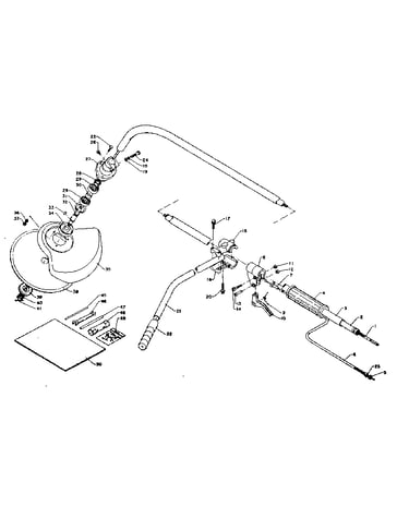Throttle, driving shaft, cutter head, tools and accessary