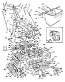 Front throw reel mower