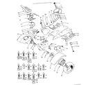 Craftsman 91725190 steering and final drive diagram