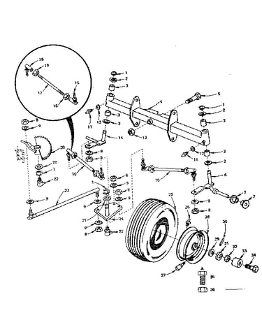 Front axle