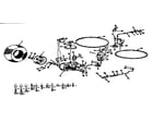 Craftsman 917252631 transmission and rear wheel diagram