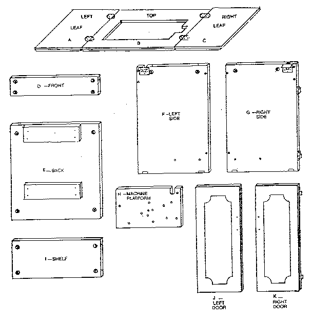 Wood parts