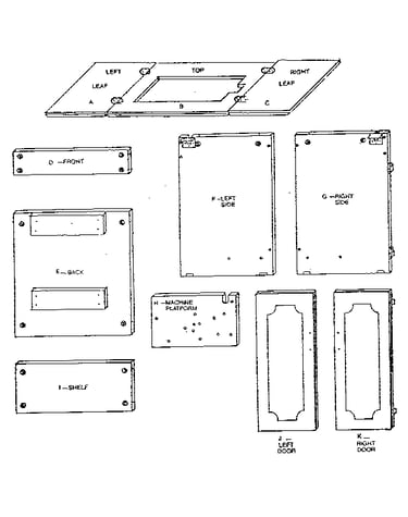Wood parts