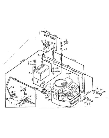 Wiring diagram replacement parts
