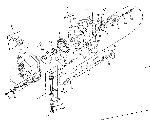 Blade housing