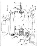 Handle and bag housing