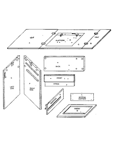 Wood parts