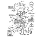 Oster 980-16 base assembly complete diagram
