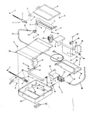 Broiler & oven burner section