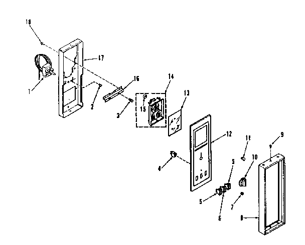 OVEN CONTROL PANEL