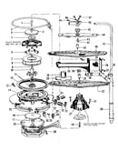 Motor, heater, and spray arm details