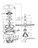 Motor, heater, and spray arm details