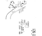 Craftsman 358795580-1980 drive shaft and cutting head diagram
