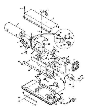 Sears portable heater