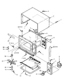 Cabinet and control panel parts