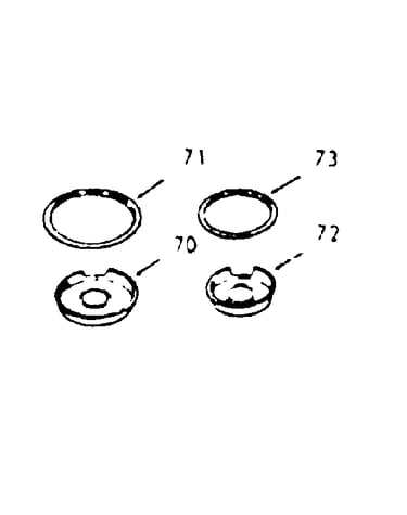 Optional porcelain pan and chrome ring kit