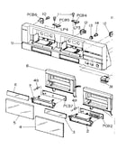 Front panel-cabinet