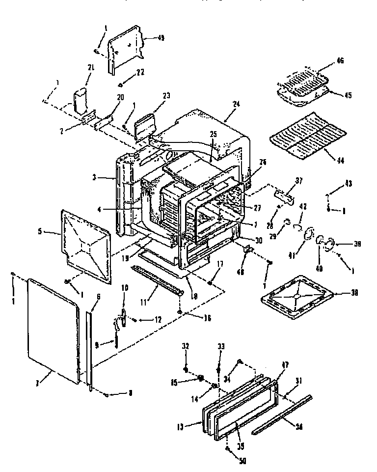 Oven body
