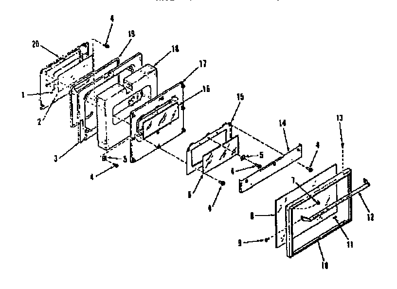 Oven door