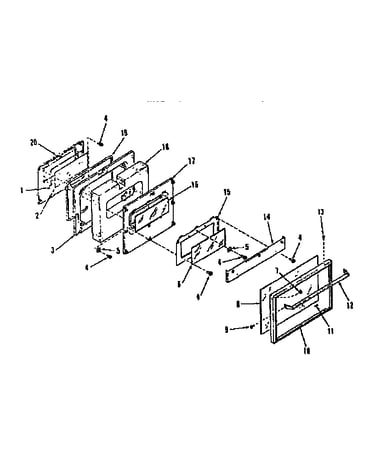 Oven door