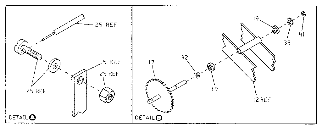 Crank and sprocket assembly